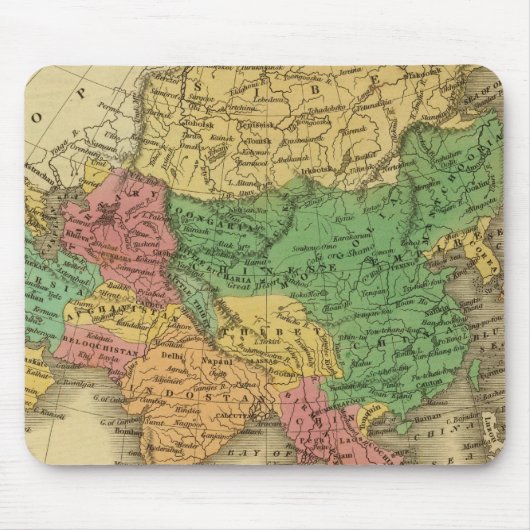 アジア6 マウスパッド (正面)