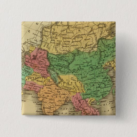 アジア6 缶バッジ (正面)