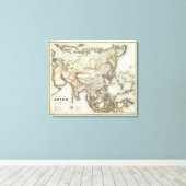 アジア7 キャンバスプリント (インサイチュ (ウッドフロア))