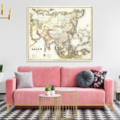 アジア7 キャンバスプリント (インサイチュ (リビング))
