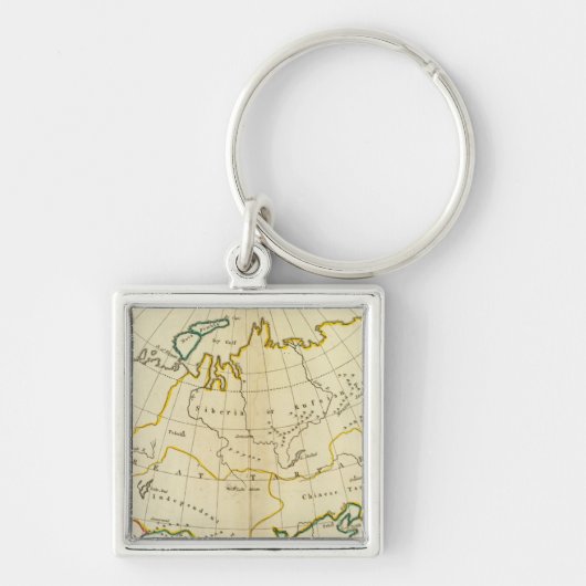 アジア7 キーホルダー (正面)