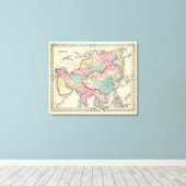 アジア8 キャンバスプリント (インサイチュ (ウッドフロア))