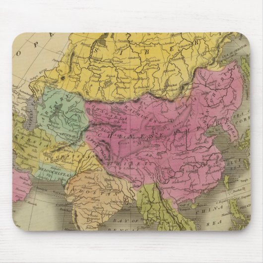 アジア8 マウスパッド (正面)