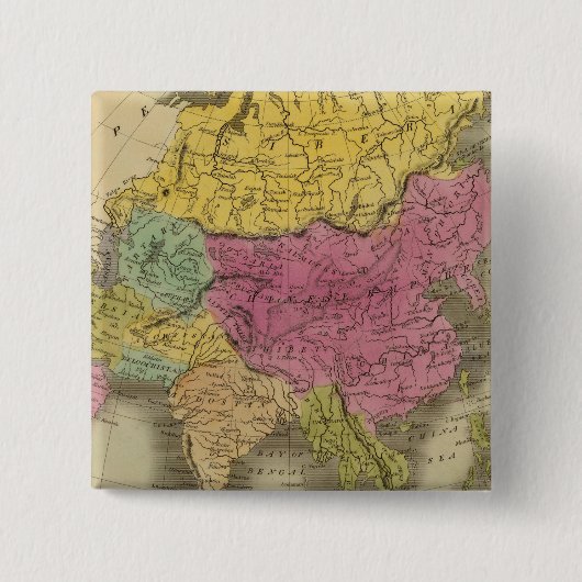 アジア8 缶バッジ (正面)