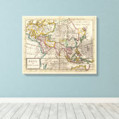 アジア9 キャンバスプリント (インサイチュ (ウッドフロア))