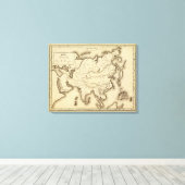 アジア9 キャンバスプリント (インサイチュ (ウッドフロア))