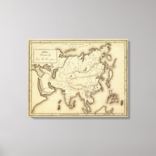 アジア9 キャンバスプリント (正面)