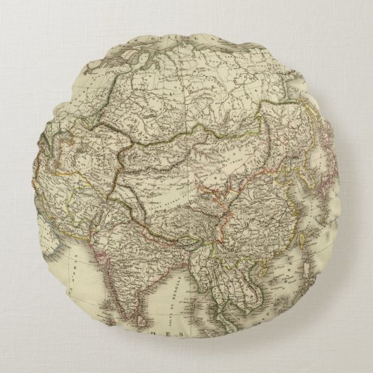 アジア9 ラウンドクッション (正面)