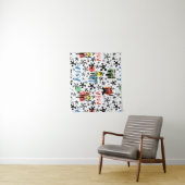 アジア|の記号パターン タペストリー (インサイチュ)