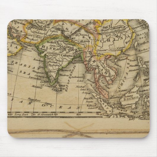 アジア、アフリカ マウスパッド (正面)