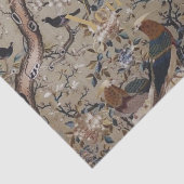 アジア，アンティーク，絹，絵画s,自然，鳥，ヴィンテージ,c 薄葉紙 (詳細)