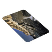 アジア、イラン、イスファハン。ポル・エ・カジュブリッジ。 マグネット (右側)