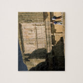 アジア、イラン、ペルセポリス、ダリウスの墓素晴らし。 ジグソーパズル (縦)