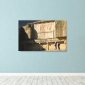 アジア,イラン,ペルセポリス。ダリウスの素晴らし墓。 キャンバスプリント (インサイチュ (ウッドフロア))