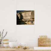 アジア,イラン,ペルセポリス。ダリウスの素晴らし墓。 ポスター (キッチン)