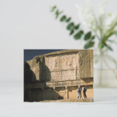 アジア，イラン，ペルセポリス。ダリウスの素晴らし墓。 ポストカード (スタンド正面)