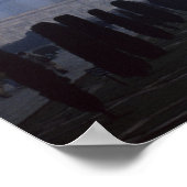 アジア、インド、アグラ。タージマハル ポスター (角)