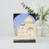 アジア、インド、ウッタル·プラデシュ、アグラ。ザタジ2 ポストカード (スタンド正面)