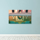 アジア、インド、ウッタル・プラデシュ、アグラ。上の キャンバスプリント (インサイチュ (ウッドフロア))