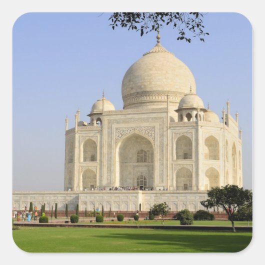 アジア、インド、ウッタル・プラデーシュ州、タージ7 スクエアシール (正面)
