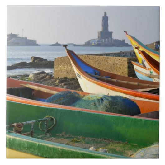 アジア、インド、タミル·ナドゥ、神谷くまり2 タイル (正面)