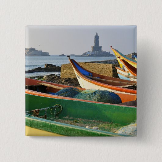 アジア、インド、タミル·ナドゥ、神谷くまり2 缶バッジ (正面)