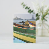 アジア、インド、タミル・ナードゥ州、カンニヤクマリ ポストカード (スタンド正面)