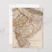 アジア、インド、バングラデシュ ポストカード (正面/裏面)