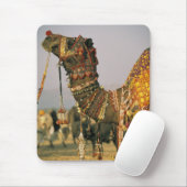 アジア、インド、プシュカル。Camel Shamu、Pushkar マウスパッド (マウス)