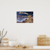 アジア、インド、ラダック、リー。リトルとして知られる ポスター (キッチン)