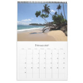 アジア カレンダー (2月 2027)