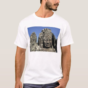 アジア、カンボジア、シェムリアップ、アンコールトム (後期) Tシャツ