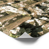 アジア、カンボジア、シェムリアップ。アンコールトム、頭 ポスター (角)