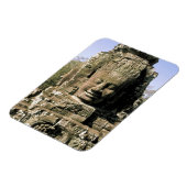 アジア、カンボジア、シェムリアップ。アンコールトム、頭 マグネット (左側)