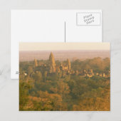 アジア、カンボジア、シェムリアップ。アンコールワット。 ポストカード (正面/裏面)