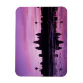 アジア、カンボジア、シェムリアップ、アンコールワット（第12回） マグネット (縦)