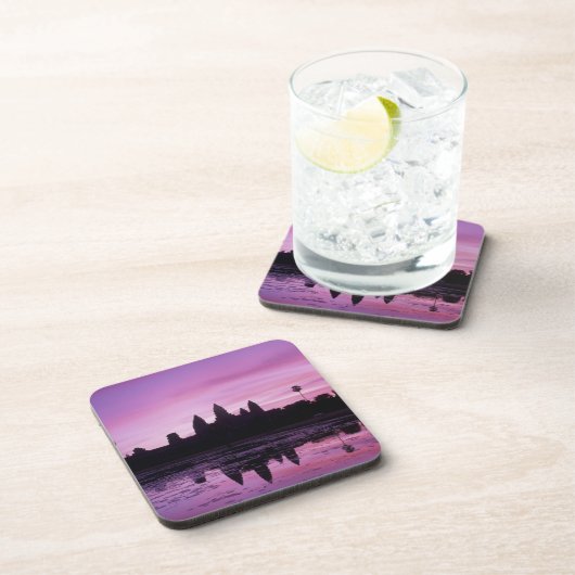 アジア、カンボジア、シェムリアップ、アンコールワット(b.12日2 コースター (右側)