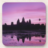 アジア、カンボジア、シェムリアップ、アンコールワット(b.12日2 コースター (正面)