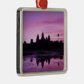 アジア、カンボジア、シェムリアップ、アンコールワット(b.12日2 メタルオーナメント (右)