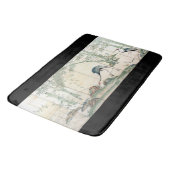 アジア·クレーン鳥竹鳥獣動物浴場 バスマット (アングル)