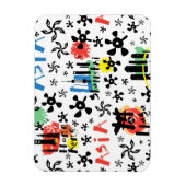 アジア |シンボルパターン マグネット (縦)