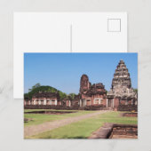 アジア,タイの風景 旅行パズル ポストカード (正面/裏面)