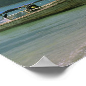 アジア、タイ、クラビ。ウェストレイリービーチ ポスター (角)