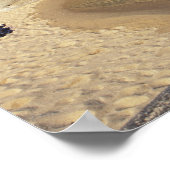 アジア、タイ、サムイ。ビーチ ポスター (角)