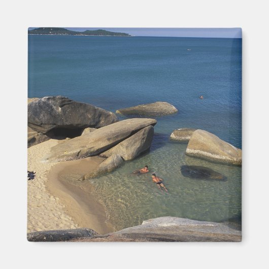 アジア、タイ、サムイ。ビーチ マグネット (正面)