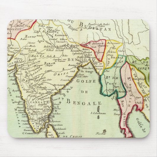 アジア、タイ マウスパッド (正面)