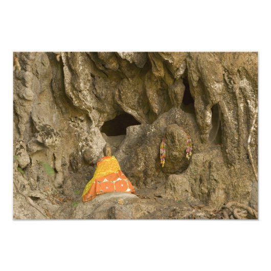 アジア、タイ、メーホンソン、仏像 フォトプリント            (正面)