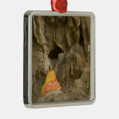 アジア、タイ、メーホンソン、仏像 メタルオーナメント (右)