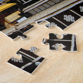 アジア、チベット、ラサ、ポタラパレスアカレッド ジグソーパズル (側面)