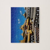 アジア、チベット、ラサ、ポタラパレスアカレッド ジグソーパズル (縦)